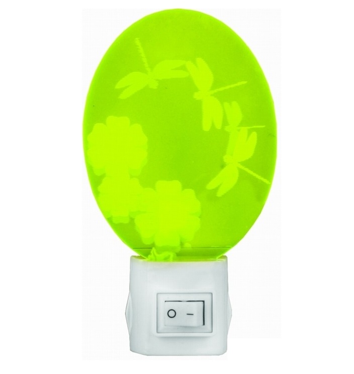 Ночник светодиодный - Camelion NL-117 Cтрекозы FLASH 0,7W 220V - Camelion-10233 фото