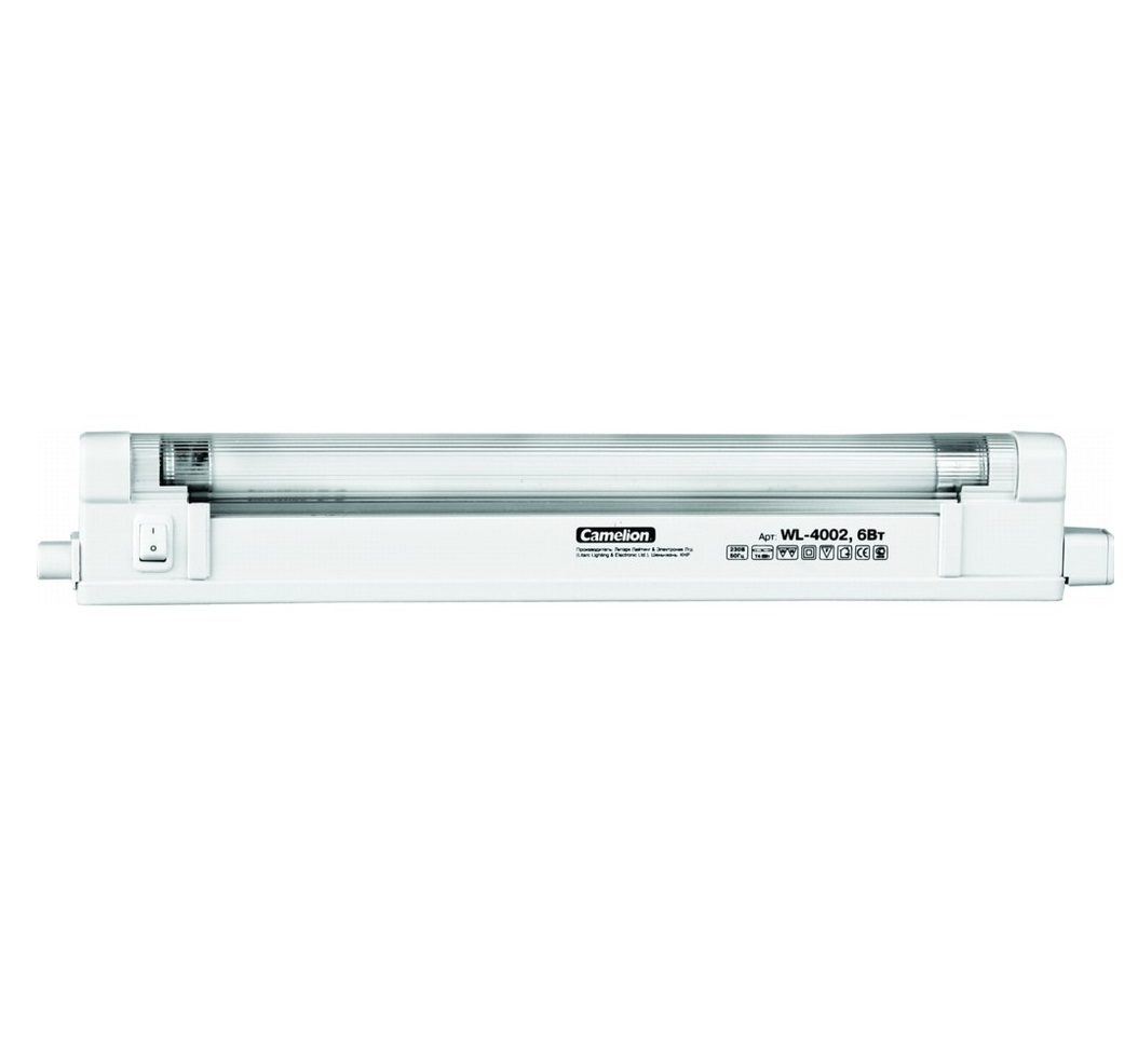 Светильник люминесцентный линейный - Camelion T4 WL-4002 8W 220V G5 - Camelion-3107 фото