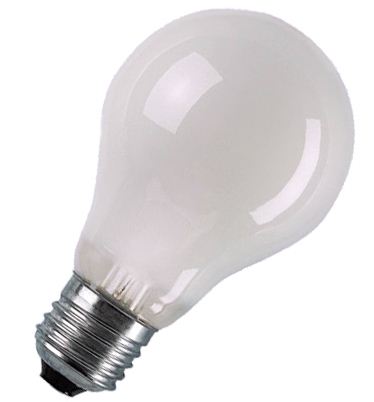 Лампа накаливания стандартная - OSRAM CLAS A FR 100W 230V E27 12X4 4050300907659 (снято с производства) фото