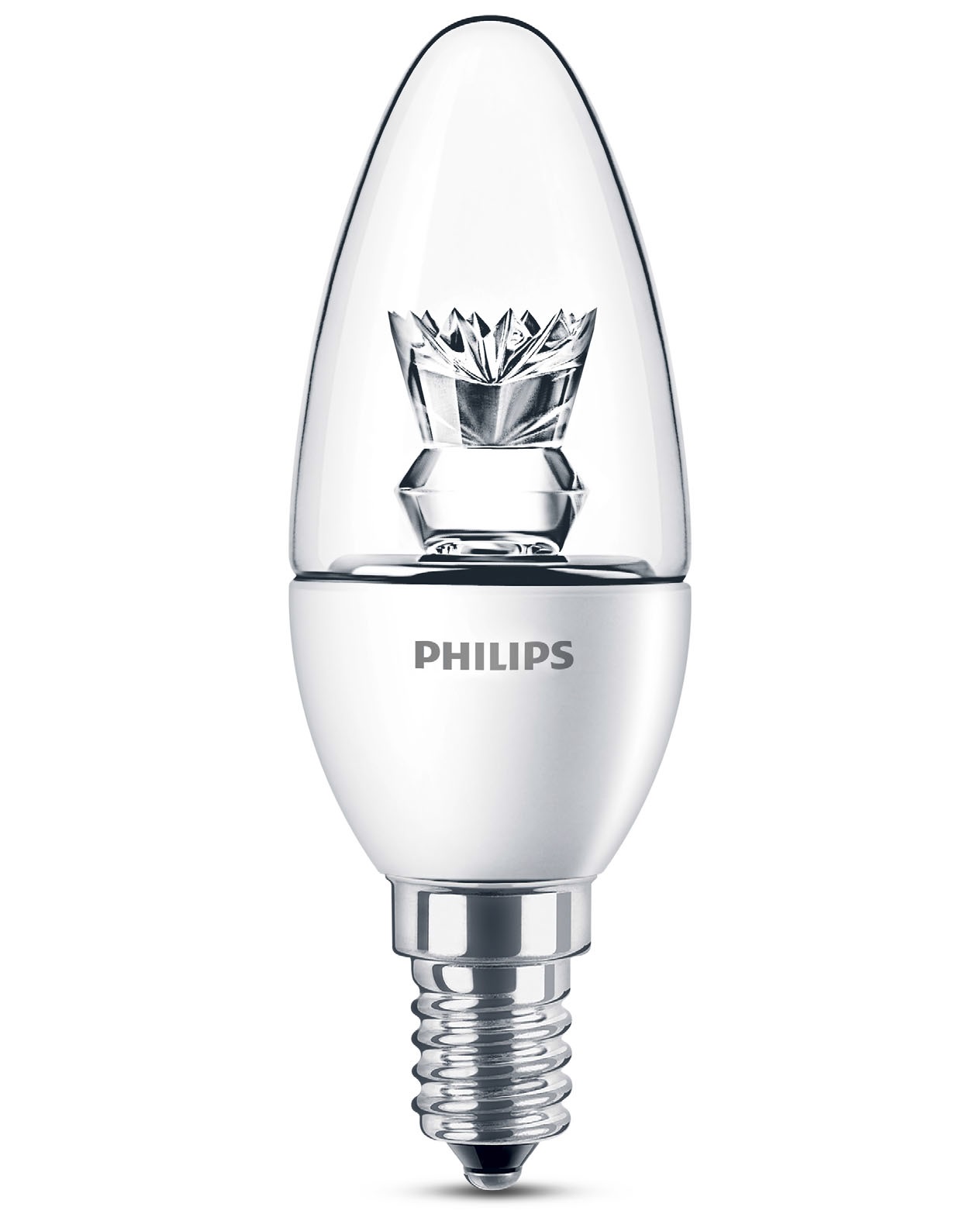 Лампа светодиодная свечеобразная - Philips LED 4-25W E14 2700K 230В B35 CL ND - 871829119274900 фото