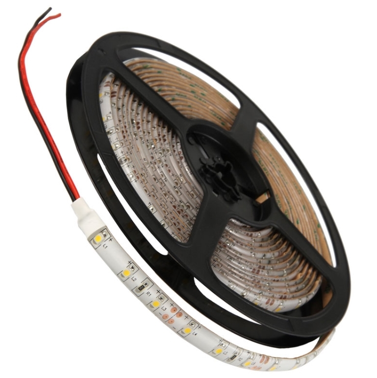 Лента светодиодная - Kreonix KLS-3528-60SMD/m-8mm-IP65-DC12V-4,8W/m-5m-WW 3000K 2160lm - Kreonix-6006 фото