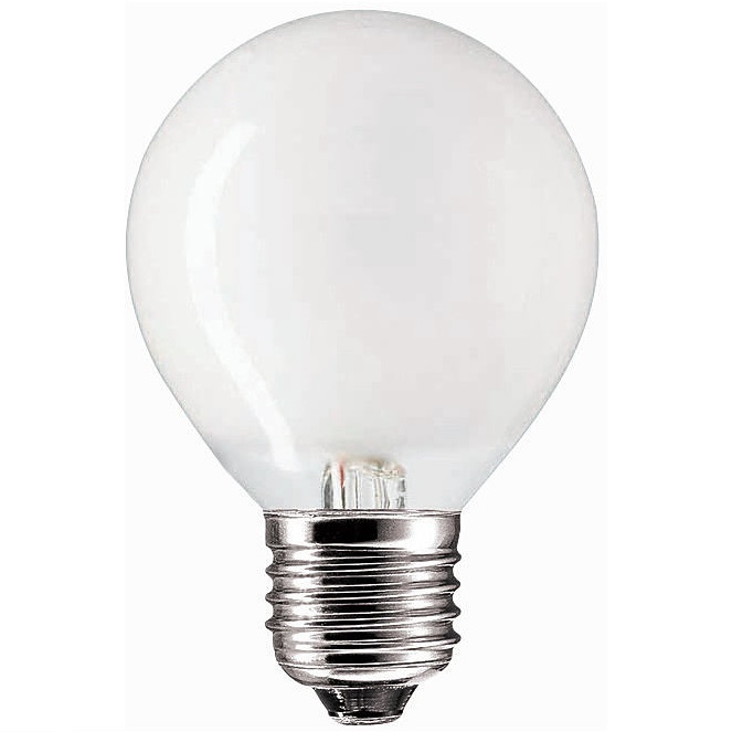 Лампа накаливания цветная - Philips Kryp 40W E27 230V P45 WH 1CT/10X10F 871150035723650 фото