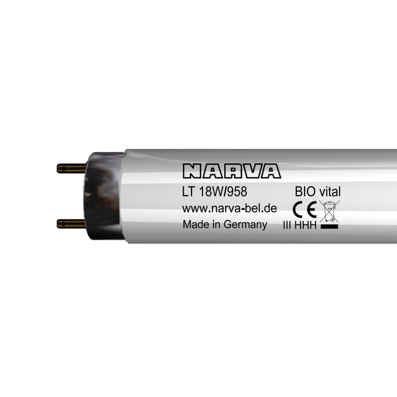 Лампа люминесцентная T8 - Narva COLOURLUX BIO vital LT 18 W/958 1150lm G13 - 11018H0018 фото
