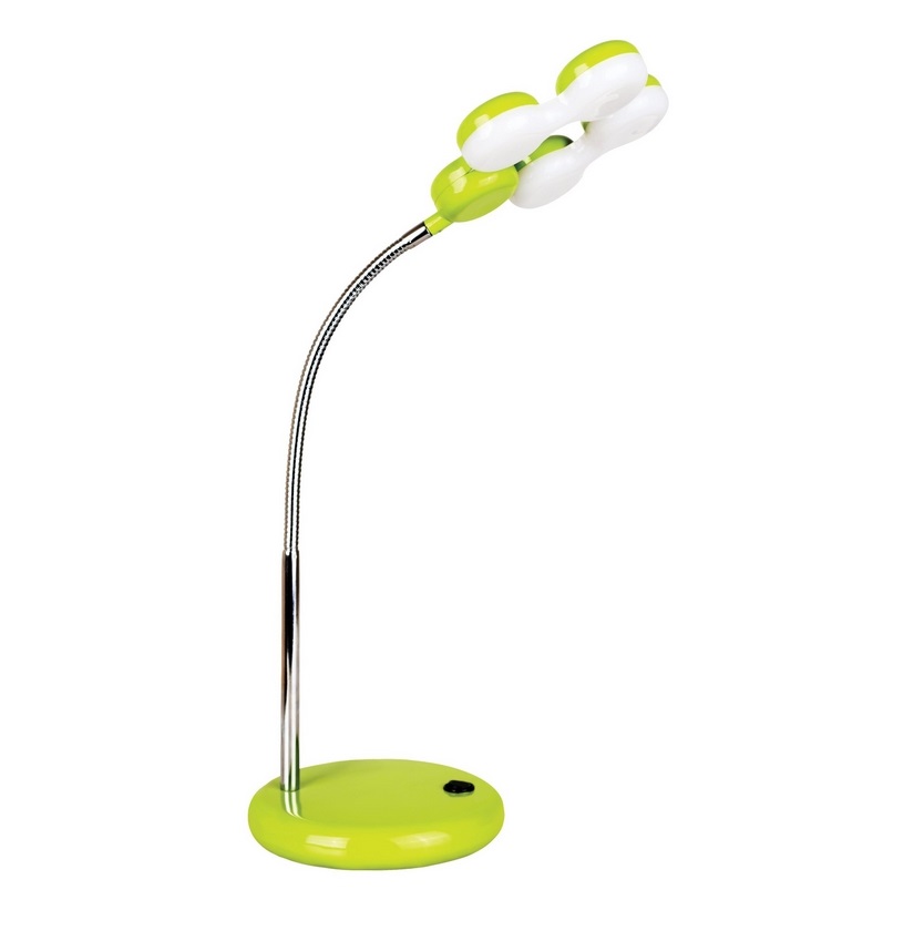 Светильник светодиодный настольный - Camelion KD-764 С16 светло-зелёный 9W 230V - Camelion-11029 фото