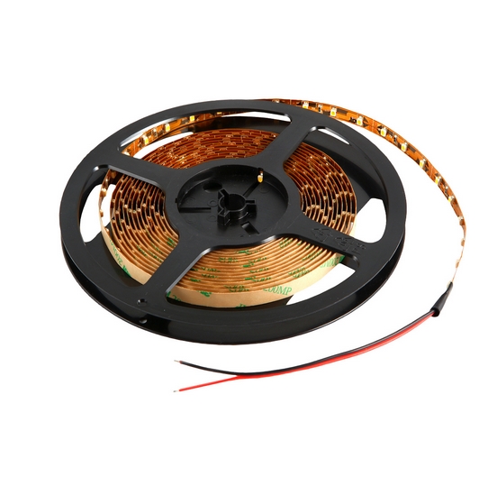 Лента светодиодная - Kreonix KLS-3528-60SMD/m-8mm-IP33-DC12V-6W/m-5m-Yellow - Kreonix-5993 фото