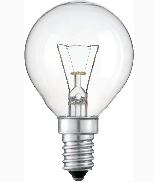 Лампа накаливания шарообразная - OSRAM CLAS P CL 15W 230V 100lm E14 прозрачная - 4050300005881 фото