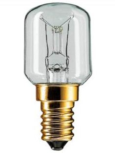 Лампа накаливания цилиндрическая - Philips Appl 15W E14 230-240V T25 CL RF 1CT 871150003851750 фото
