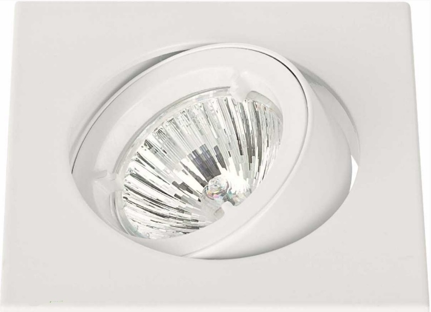 Светильник акцентный (квадратный) - OSRAM KIT HALO PRO HYDRO S 220-240V 3000K 1x35W белый - 4008321399083 фото