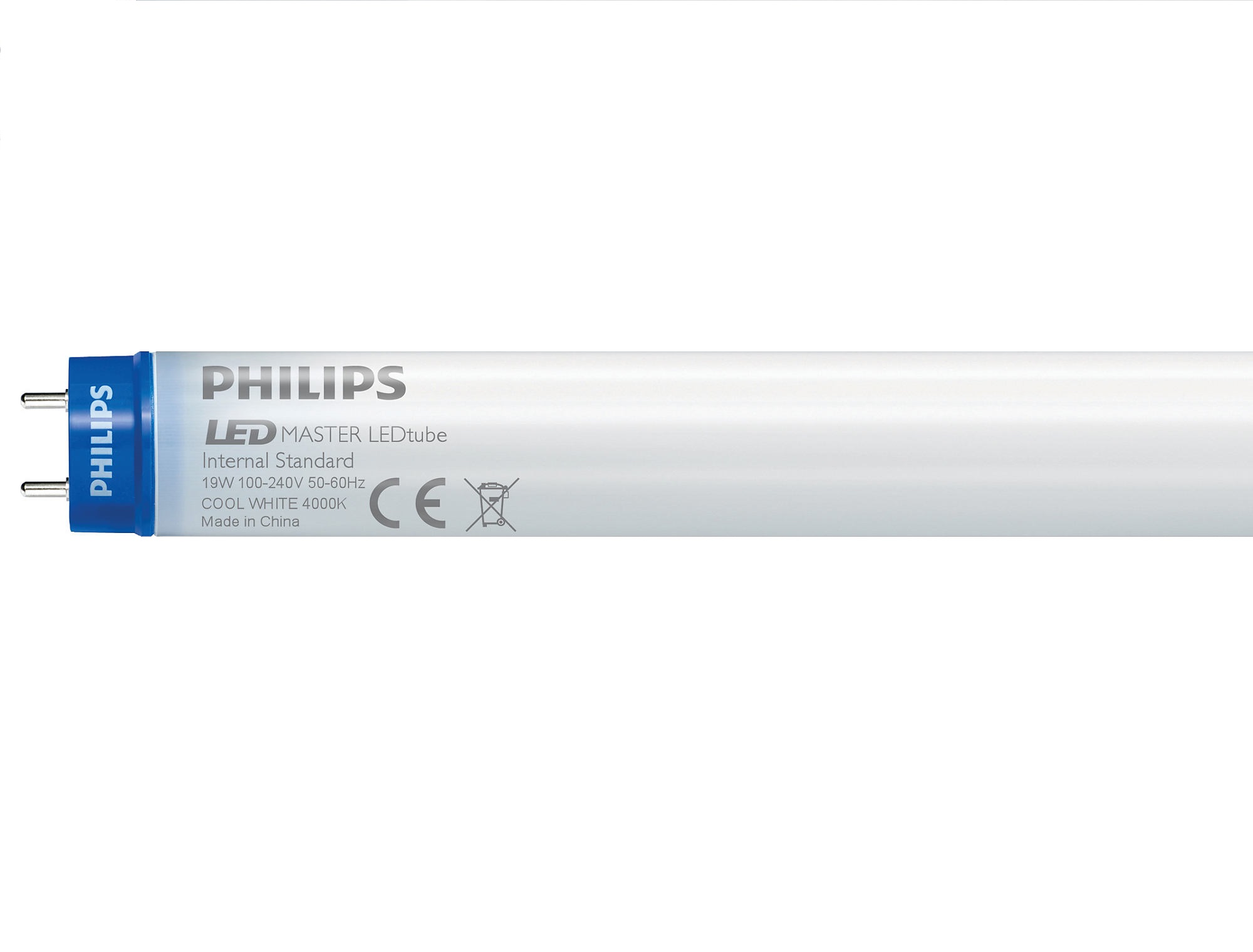 Лампа светодиодная T8 - Philips MASTER LEDtube GA110 1200 мм 19W G13 1650lm 4000K - 929000295902 фото