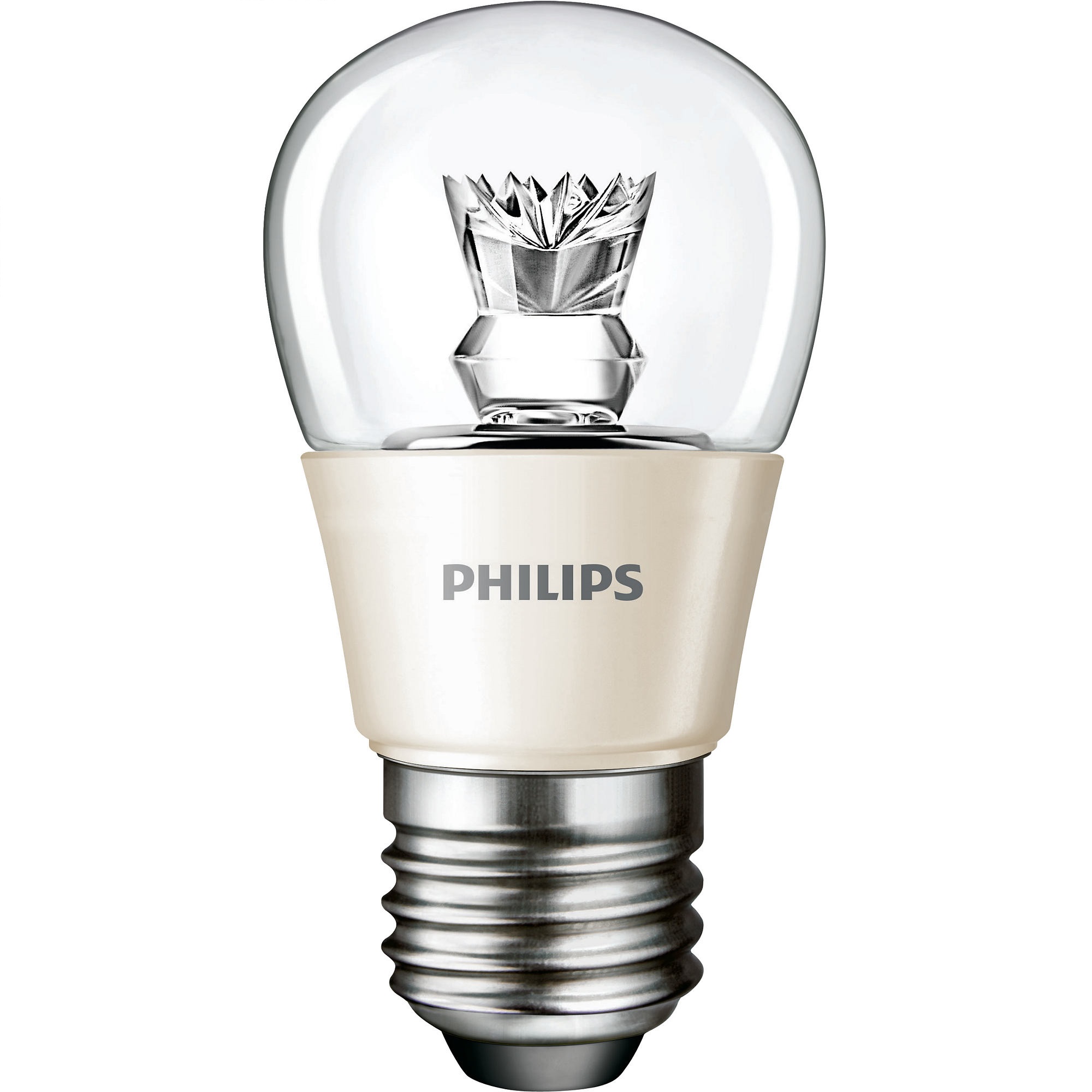 Лампа светодиодная каплевидная - Philips LED Candle and LusterD D 4 Вт E27 2700K 230В P45 CL - 871829166995100 фото