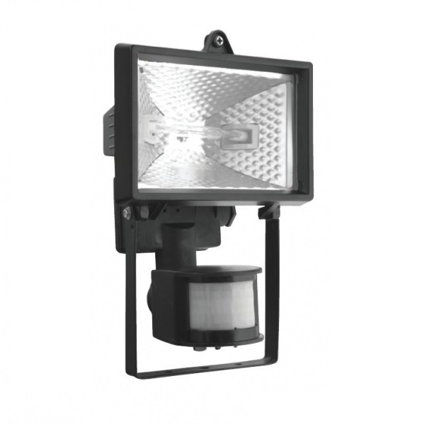 Прожектор с датчиком движения для галогенной лампы - Navigator 94609 NFL-SH1-150-R7s/BL фото