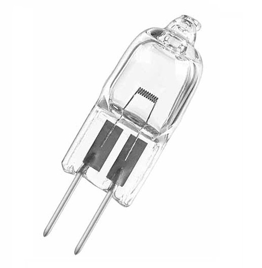 Лампа специальная галогенная низковольтная без отражателя — OSRAM 64225 ESA M/29 10W 6V G4 4050300006758 фото