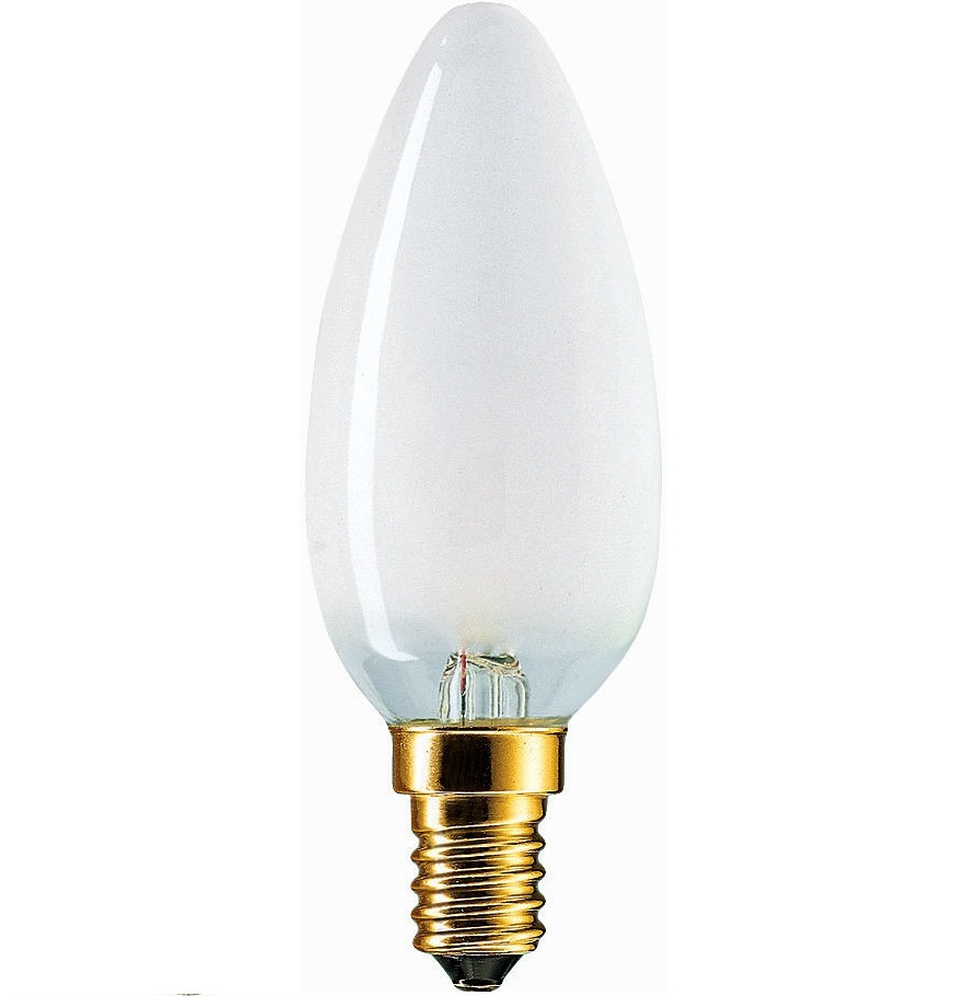 Лампа накаливания свечеобразная - Philips Standard B35 E14 матовая 230V 60W 670lm - 926000007764 фото