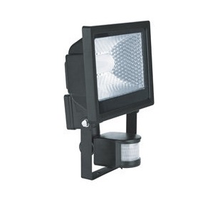 Прожектор светодиодный SMD с датчиком движения - Camelion LFL-3020-NW С02 черный 4300K IP65 - Camelion-11801 фото