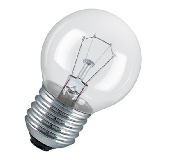 Лампа накаливания шарообразная - OSRAM CLAS P CL 40W 230V 400lm E27 прозрачная - 4050300322674 фото