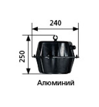 Промышленный подвесной светильник РСП 99-400-100 исп.1 Владасвет - код: 11425 фото