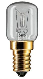 Лампа накаливания цилиндрическая - Philips T22 15W 230-240V E14 CL OVEN.1CT/10X10F 871150003659950 фото