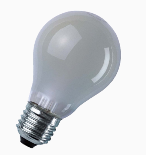 Лампа накаливания с защитой от перегрева (матовая) - OSRAM SPC. A T FR 60W 24V 935lm E27 - 4050300013015 фото