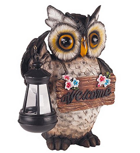 Садовый светильник на солнечной батарее Era SL-RSN28-OWL-код:B0007520 фото