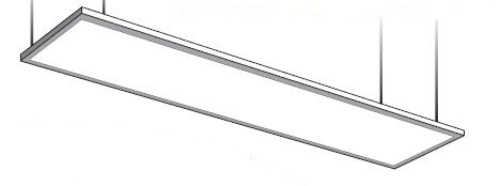 Панель ультратонкая светодиодная серии PowerLight MaySun DL-45-300x1200 4000K - Код: MaySun-DL-45-300x1200_4000 фото