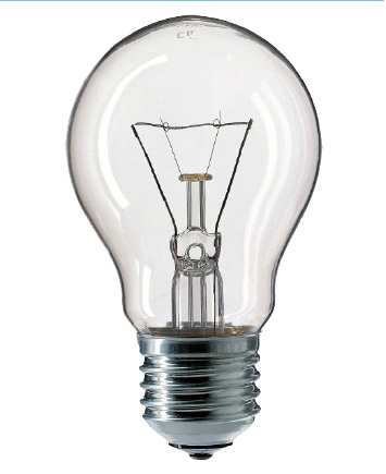 Лампа накаливания стандартная - Philips Stan 15W E27 230V A55 CL 1CT/12X10F 871150036406784 (снято с производства) фото