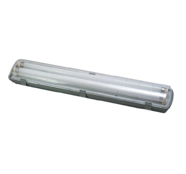 Светильник люминесцентный пылевлагозащитный - LEEK T8 02 2x40 002 220V G13 IP65 - LE060600-0006 фото