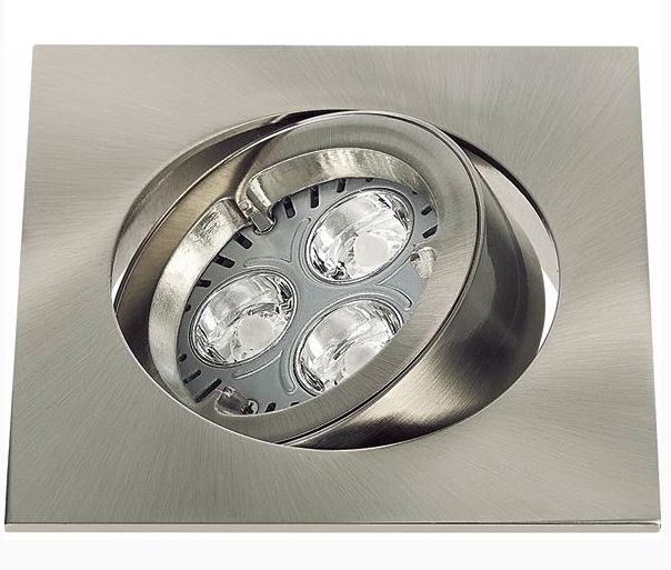 Светильник акцентный (квадратный) - OSRAM KIT LED PRO S BR NI 4.5W 20° 6X1 220-240V 3000K - 4008321963291 фото