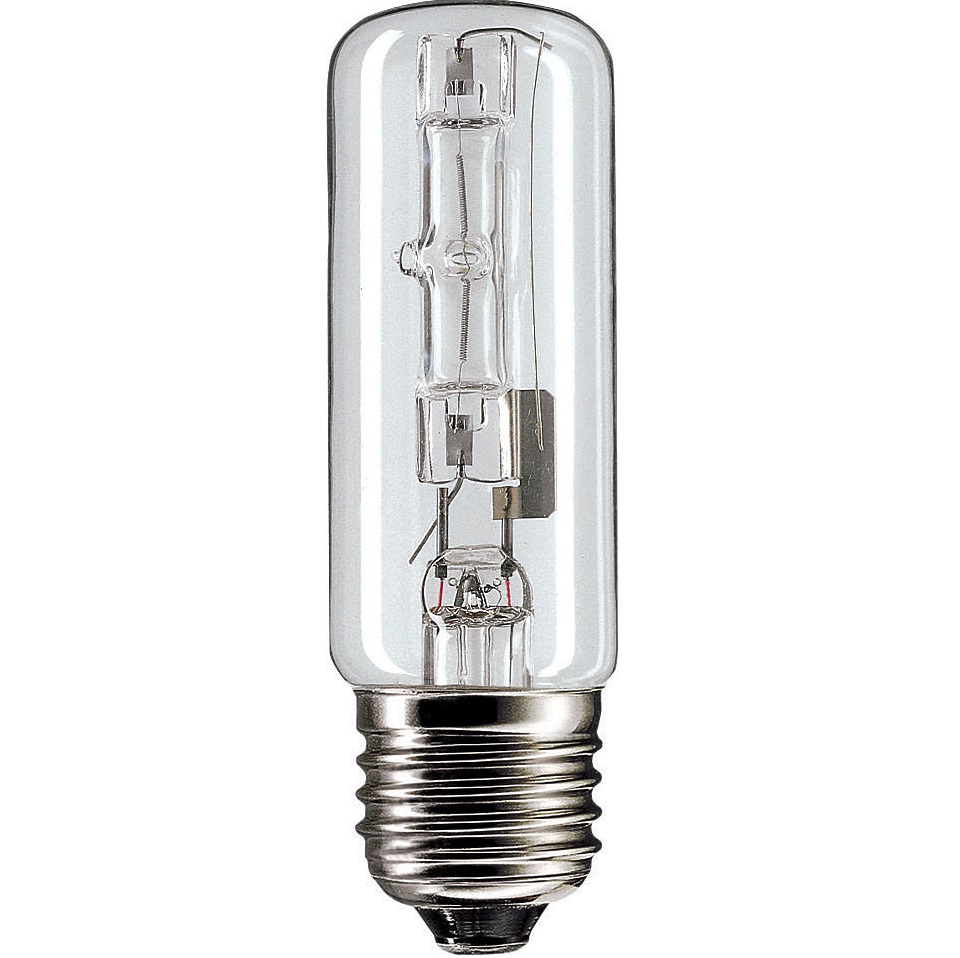 Лампа галогенная трубчатая - Philips EcoClassic E27 T32 230V прозрачная 70W 1200lm - 872790089384700 фото