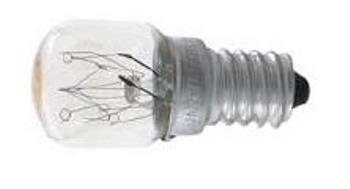 Лампа миниатюрная накаливания для холодильника - Jazzway Т22 15W Е14 220V 300гр (для духовок) 4610003329136 фото