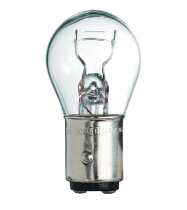 Лампа автомобильная миниатюрная - General Electric 1157 blister (упаковка 2 шт) ANSI 12V 400lm BAY15d - 37969 фото