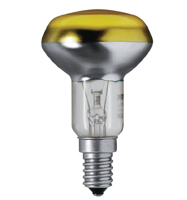 PHILIPS Лампа ЗЕРК.R50 40W E14 YELL (желтый) Philips - 923346744217 фото