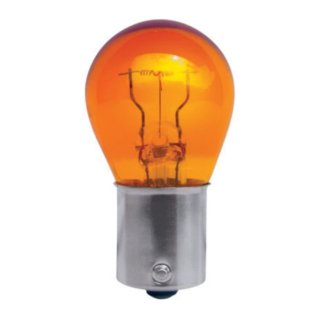 Лампа автомобильная миниатюрная - General Electric Heavy Star 1073NAHDL PY21W 24V 21W 280lm BAU15s - 77329 фото