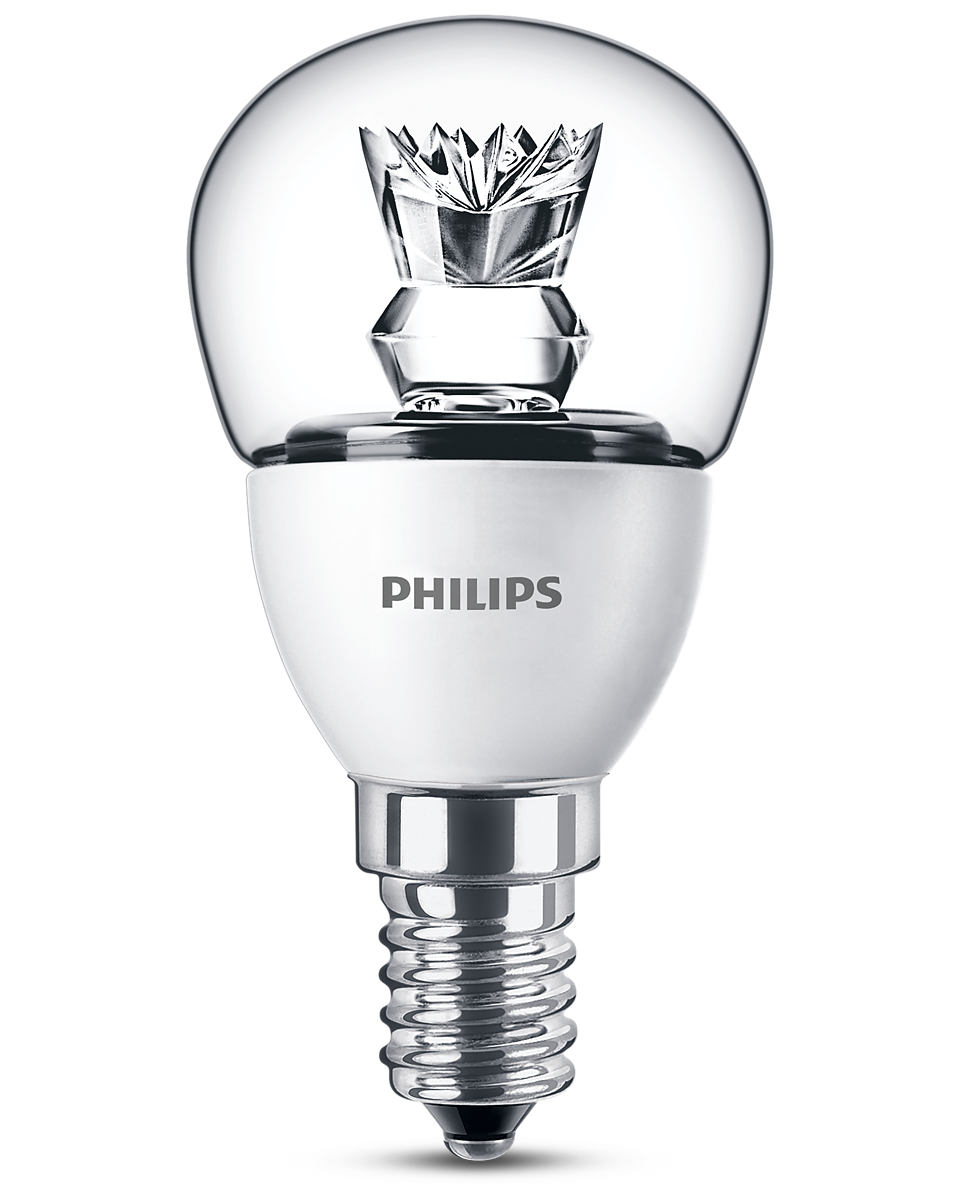 Лампа светодиодная каплевидная - Philips LED 4-25W E14 2700K 230В P45 CL ND - 929000244101 фото