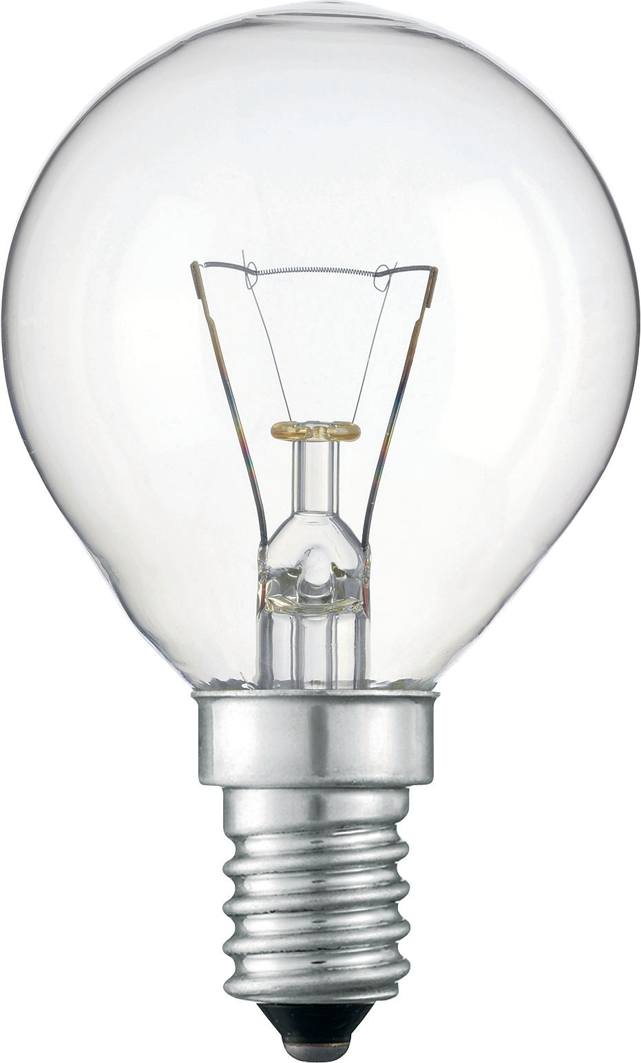 Лампа накаливания шарообразная - Philips Standard Lustre P45 E14 прозрачная 230V 40W 405lm - 926000006511 фото
