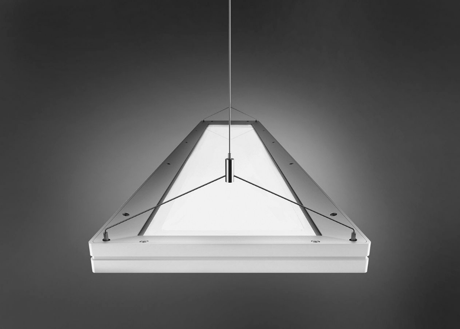 Светильник светодиодный подвесной 1200 x 300 DALI - General Electric Lumination EP147A2CDSLVR 3500K 4000lm 50000h - 67647 фото