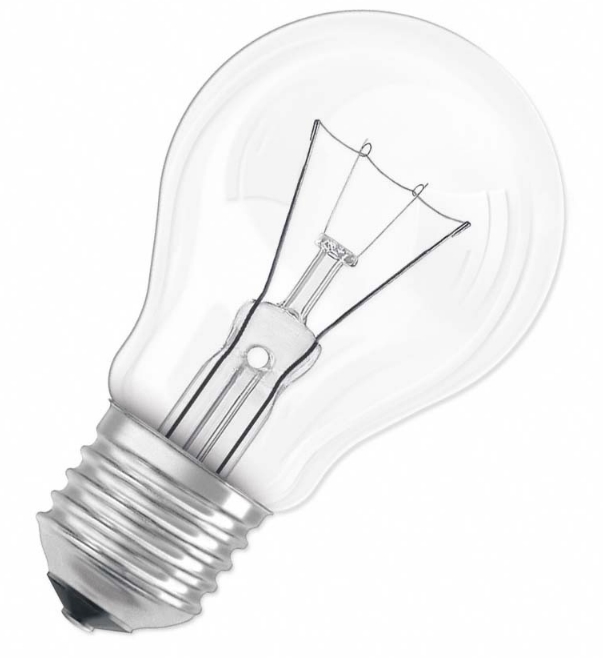 Лампа накаливания стандартная - OSRAM CLAS A CL 40W 230V E27 10X10X1 4050300005454 фото