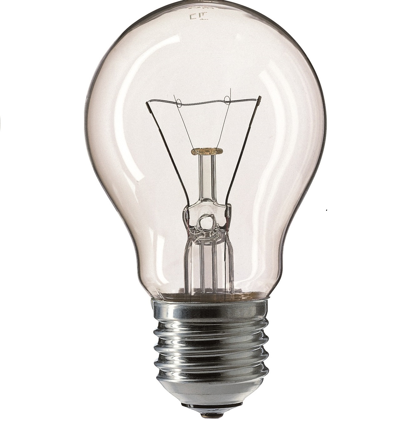 Лампа накаливания стандартная - Philips Standard A55 E27 прозрачная 230V 60W 710lm - 872790002125784 фото