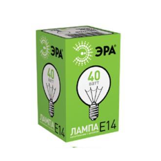 Лампа накаливания шарообразная - ЭРА ??ДШ60-230-E14-CL C0029904 фото
