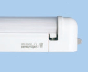 Светильник линейный T8 (с рассеивателем) - OSRAM 72311 LCOM EL-F/P WT 18W4X1 4050300346588 фото