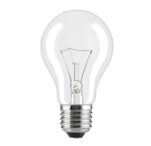 Лампа накаливания низковольтная ЛОН (прозрачная) - General Electric Low Volt GLS 40A1/CL/E27 24V 580lm 1000h - 91876 фото