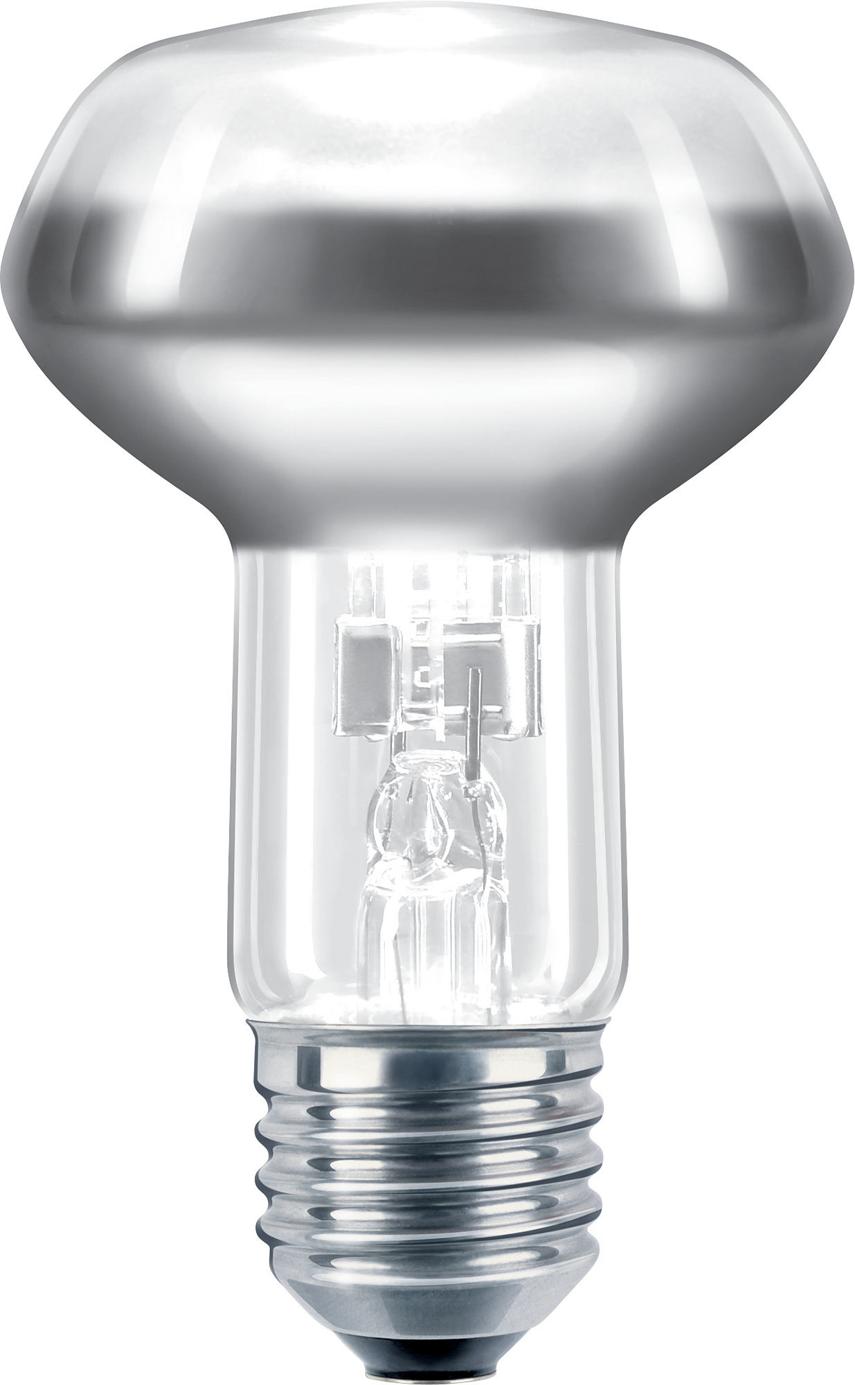 Лампа галогенная в наружной колбе (зеркальная) - Philips EcoClassic NR63 230V матовая 42W 750cd 30° - 925636044201 фото