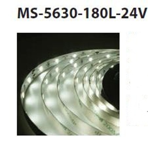 Лента светодиодная негерметичная на сверхярких диодах MaySun MS-5630-180L-24V IP20 - Код: MaySun-MS-5630-180L-24V_4000 фото