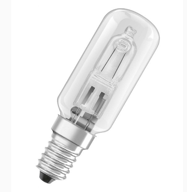 Лампа галогенная для холодильников OSRAM HALOLUX T ECO - 64862 T ECO - 60W 230V 820lm E14 2800K - 4050300331638 фото