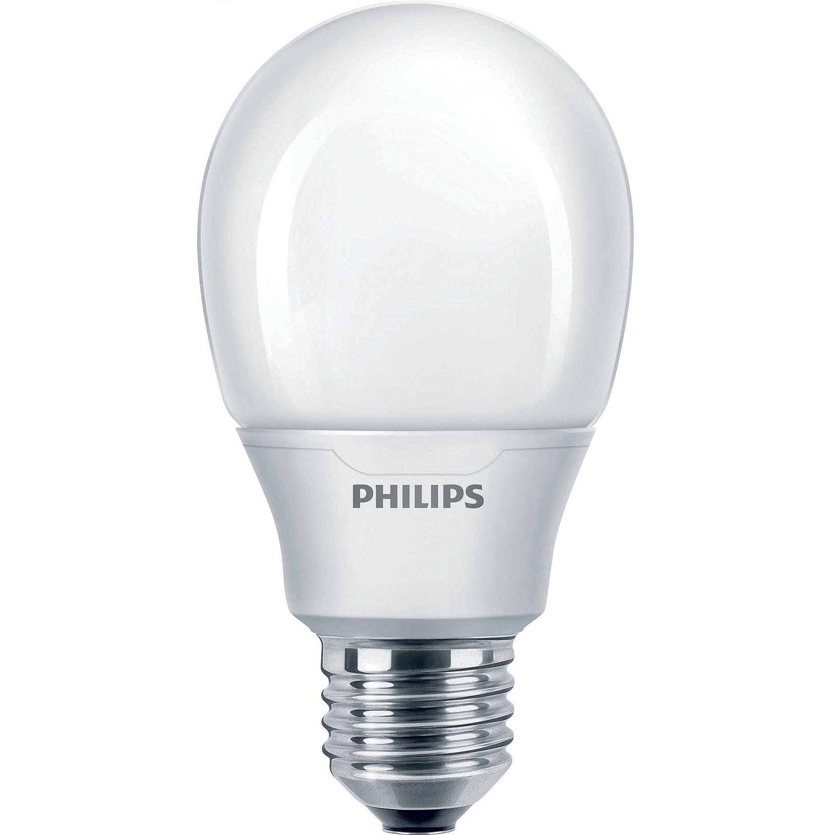 Лампа компактная люминесцентная с внешней колбой (грушеобразная) - Philips Softone Bulb T60 11W 230V 2700K E27 610lm - 871829168206600 фото