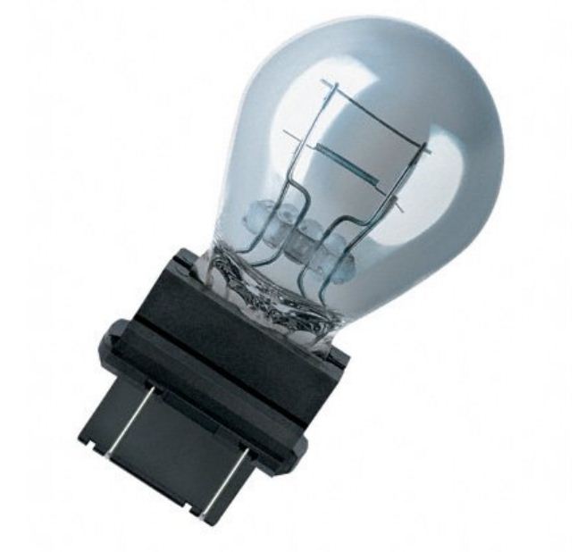 Лампы для указателей поворота, стоп-сигналов OSRAM 3157 P27/7W 12V 41482W W2,5x16q - 4008321090706 (50 box) фото
