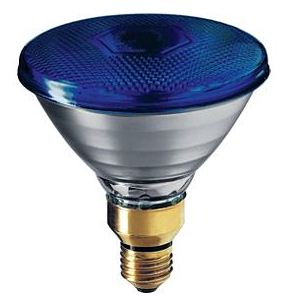 Лампа накаливания зеркальная цветная - Philips PAR38 Col 80W E27 230V BL 1CT/12 871150038051715 (снято с производства) фото