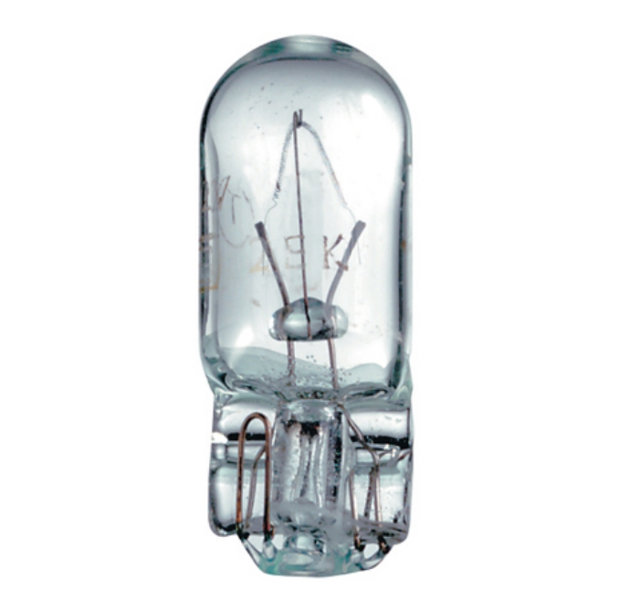Лампа автомобильная безцокольная - General Electric 504 blister (упаковка 2 шт) 12V 3W 22lm W2.1x9.5d - 35452 фото