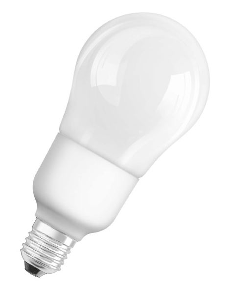 Лампа компактная люминесцентная - DINT DIM CLA 16W 827 220-240V E27 10X1 OSRAM - 4008321986931 фото