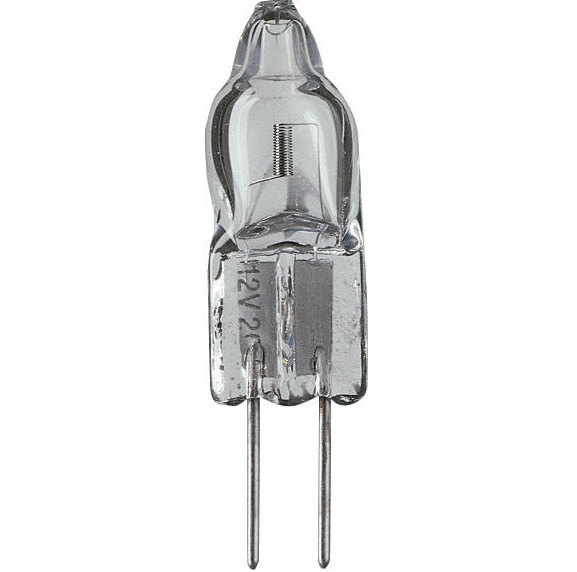 Лампа галогенная без отражателя - Philips Capsuleline T3 G4 24V 20W 300lm прозрачная - 924038820501 фото