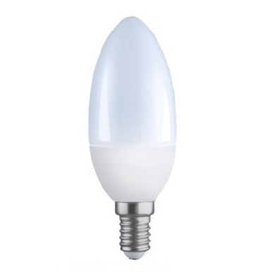 Лампа светодиодная декоративная (свечеобразная) - LEEK CLASSIC SV LED 220V 3W З000К E14 180lm 30000h матовая - E010502-0023 фото